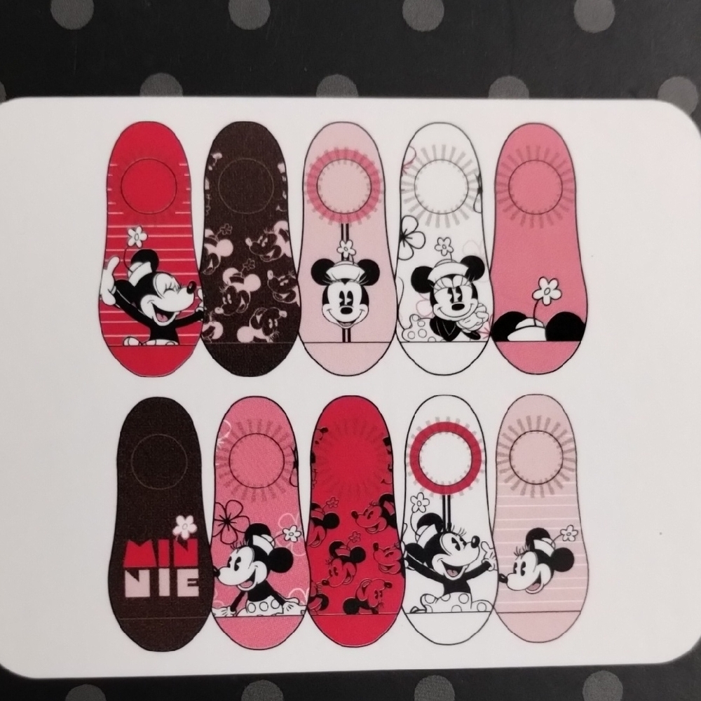 Disney Minnie Mouse 10pk No-Show Socks